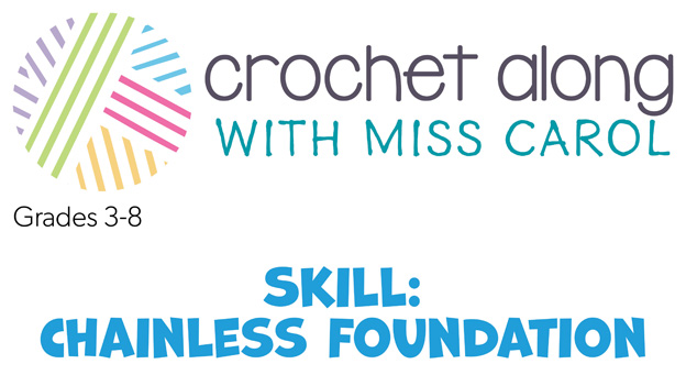 crochet along with miss carol, click for details